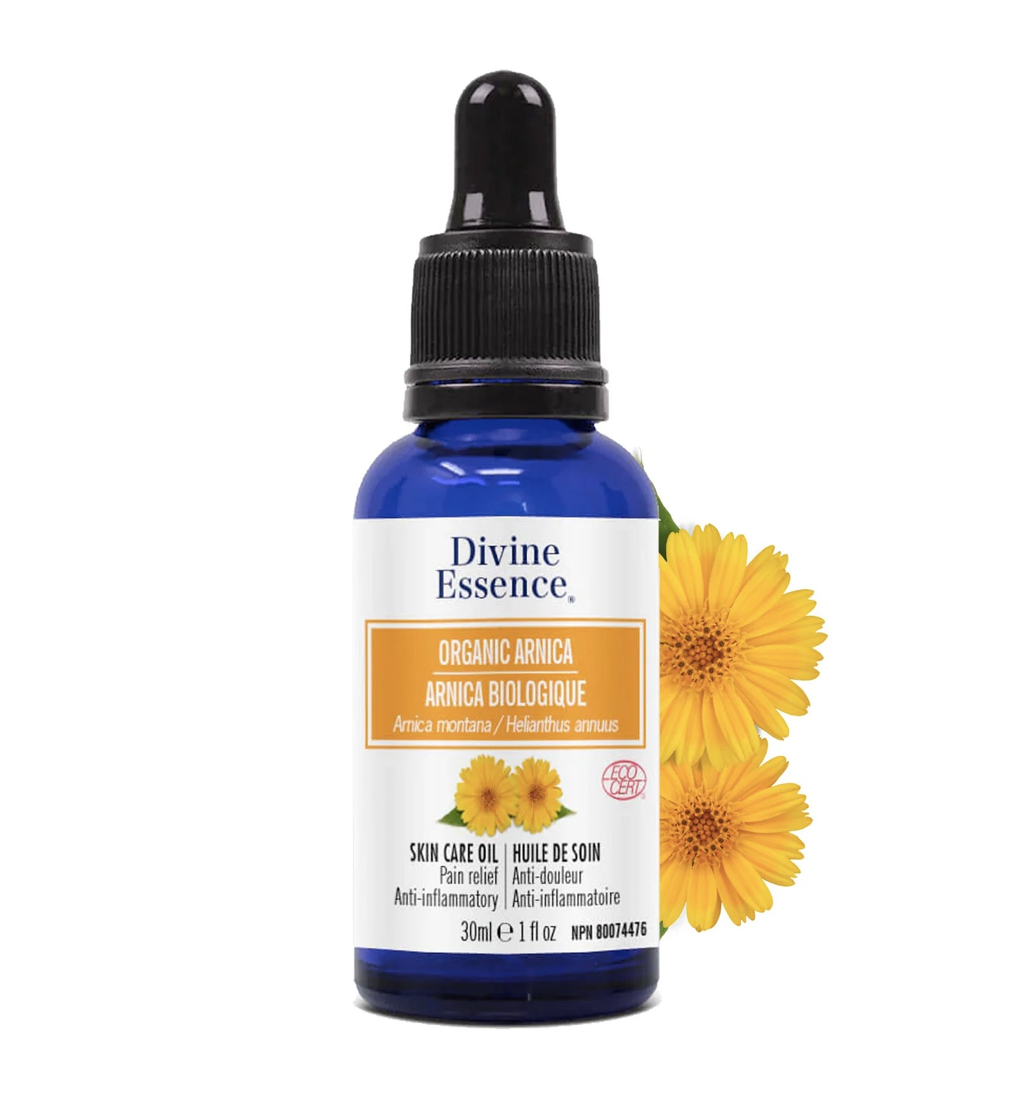 Huile d'Arnica biologique - Divine Essence - 100ml