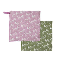 Ensemble de deux linges à nettoyer en microfibre - Siesta Key - Kawelä