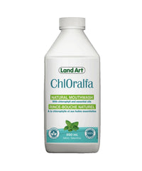 Rince-Bouche naturel - Chloralpha - Menthe ou Cannelle - Land Art - 350ml