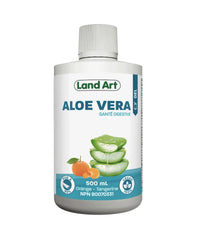 Aloe Vera - Gel Buvable - Land Art - 500ml - Orange tangerine