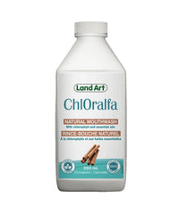 Rince-Bouche naturel - Chloralpha - Menthe ou Cannelle - Land Art - 350ml