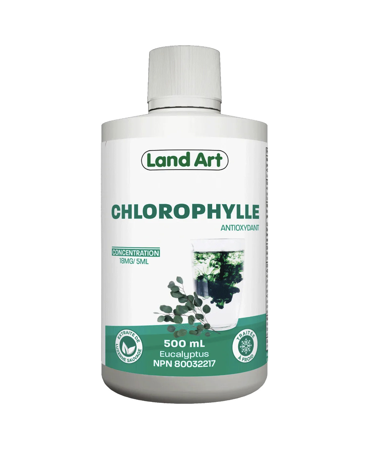Chlorophylle régulière - Land Art- 500ml - Eucalyptus