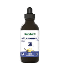 Mélatonine 3mg - Favorise sommeil réparateur - Land Art - 115ml - Saveur vanille