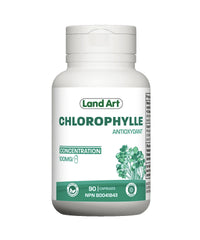 Chlorophylle - Antioxydant - Land Art - 90 capsules - Sans saveur
