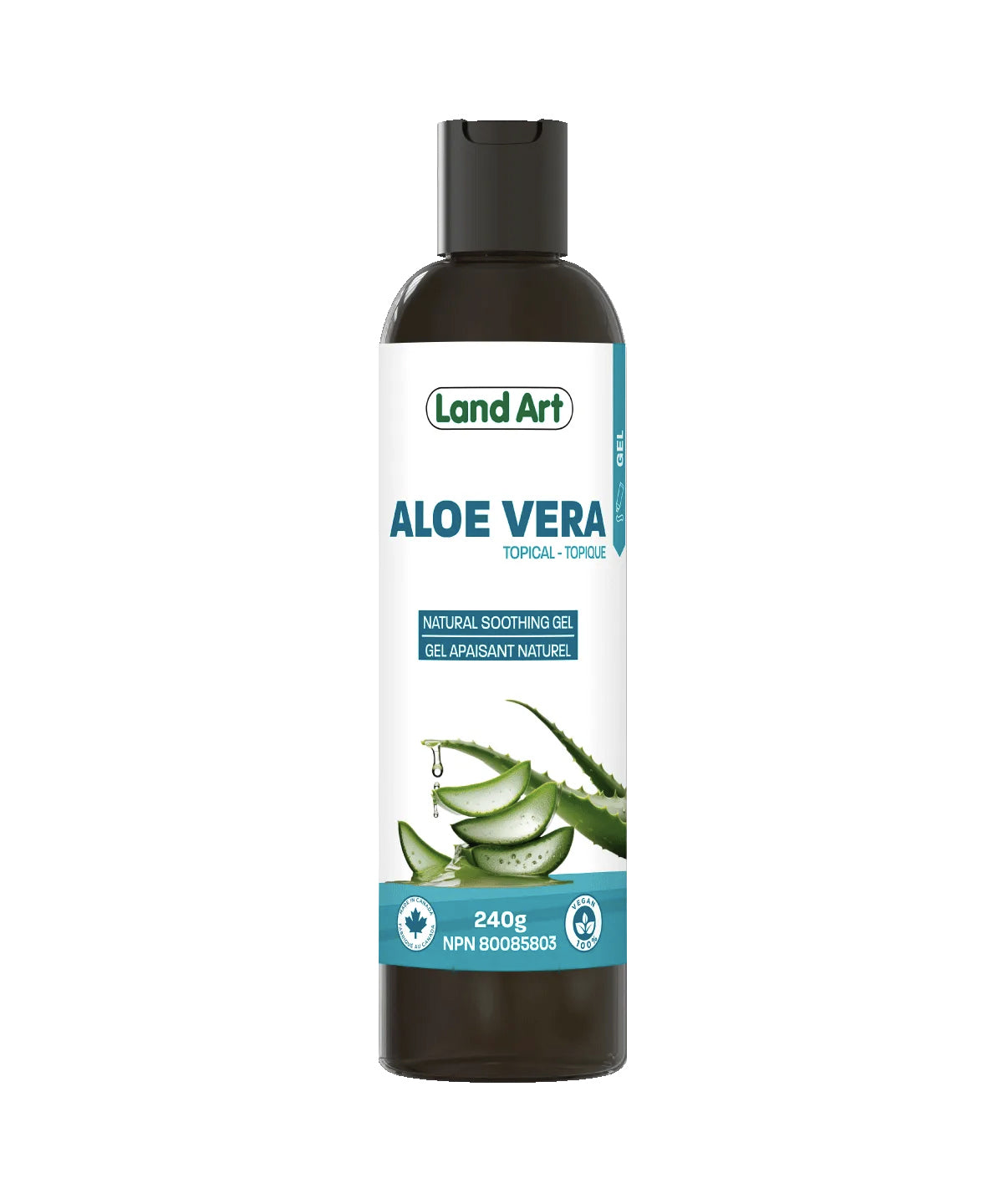Aloe Vera - Gel Topique - Land Art - 240g