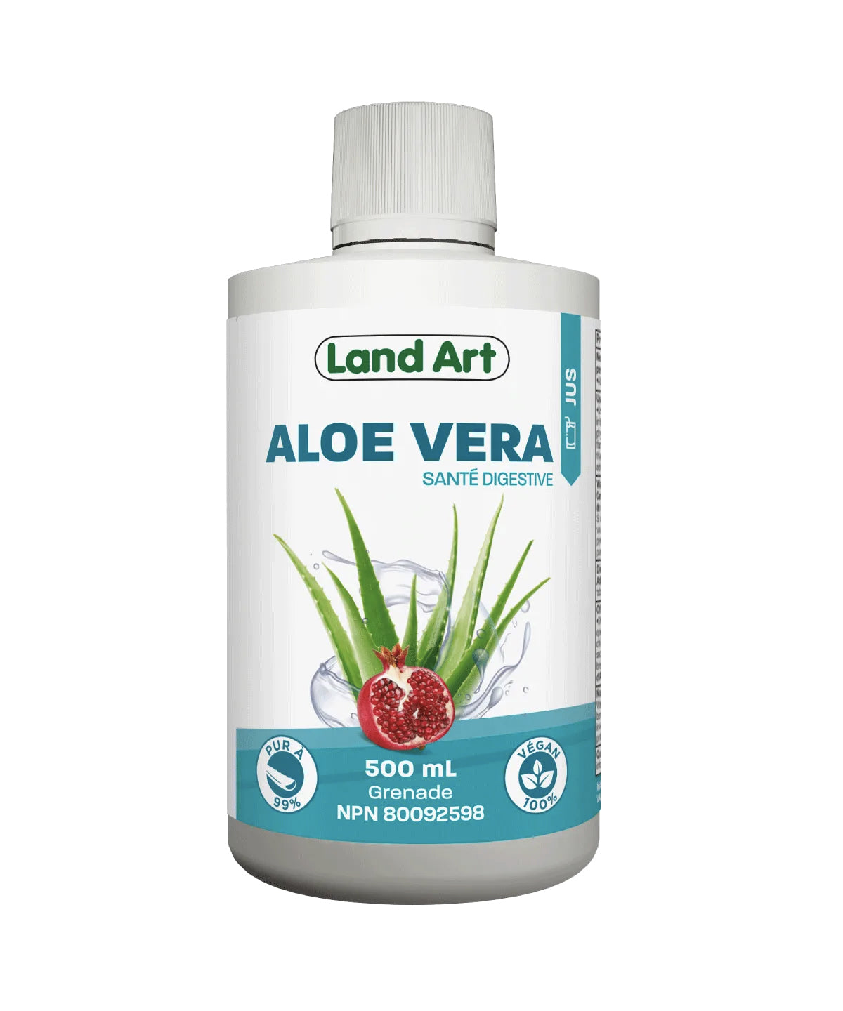 Aloe Vera - Jus - Grenade - Land Art - 500ml