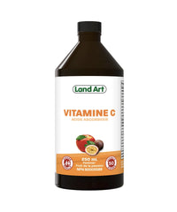 Vitamine C Liquide - Acide Ascorbique - Pomme & Fruit de la passion - Land Art - 250ml - **PRODUIT DISPONIBLE SUR COMMANDE**