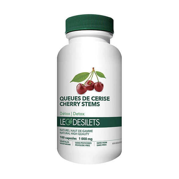 Queues de Cerise - 1000mg - Leo Desilets - 100 capsules