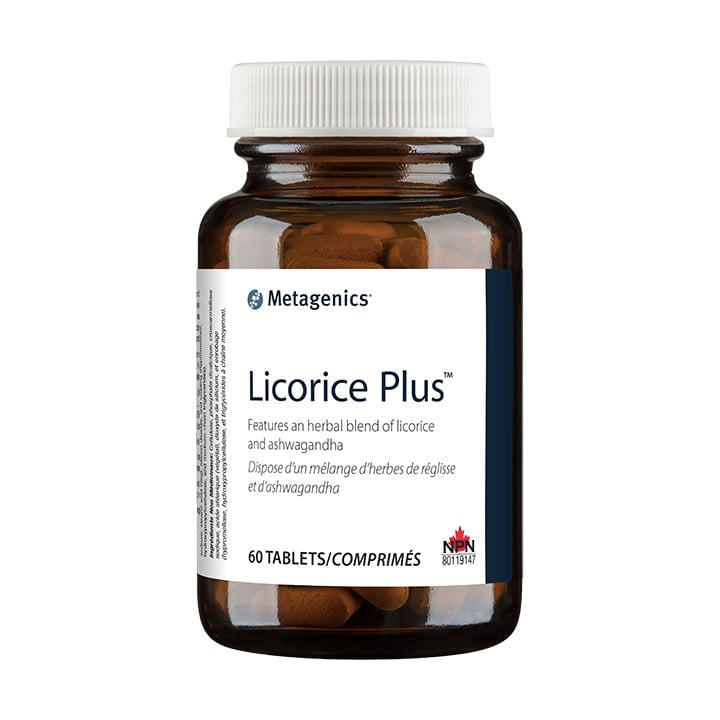 Licorice Plus - Metagenics - 60 comprimés