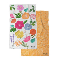 Linges à vaisselle en microfibre - Kawelä - Florence - Paquet de 2