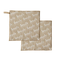 Ensemble de deux linges à nettoyer en microfibre - Marseille - Kawelä