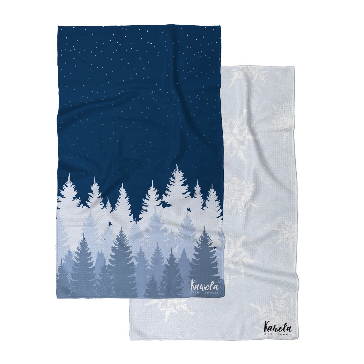 Linges à vaisselle en microfibre - Kawelä - Pôle Nord - Paquet de 2