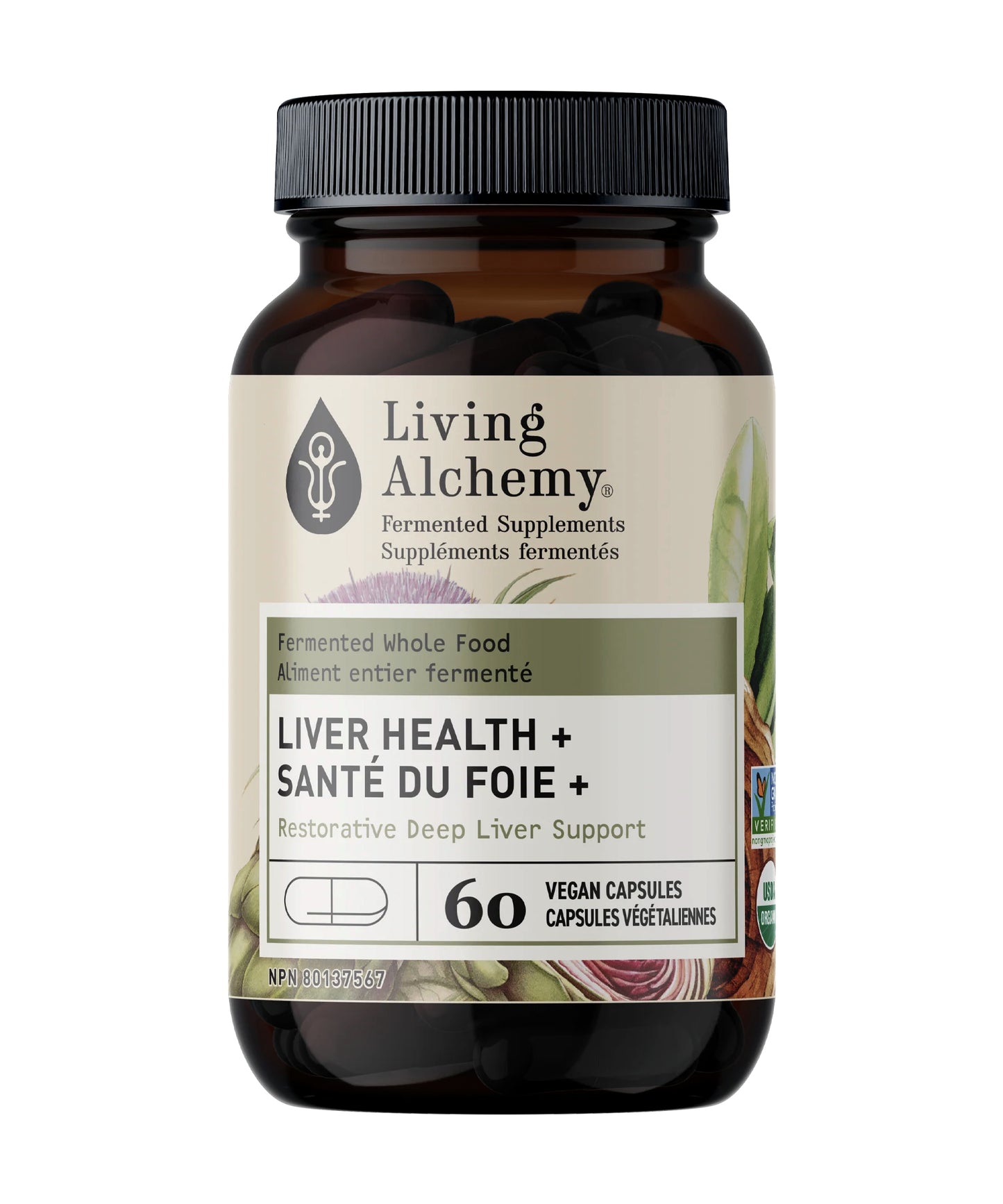 Santé du foie +  Living Alchemy - 60 capsules