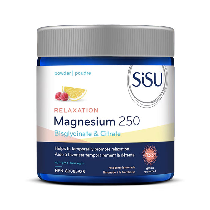 Mélange pour la relaxation au Magnésium - Sisu - 133g - Limonade à la framboise