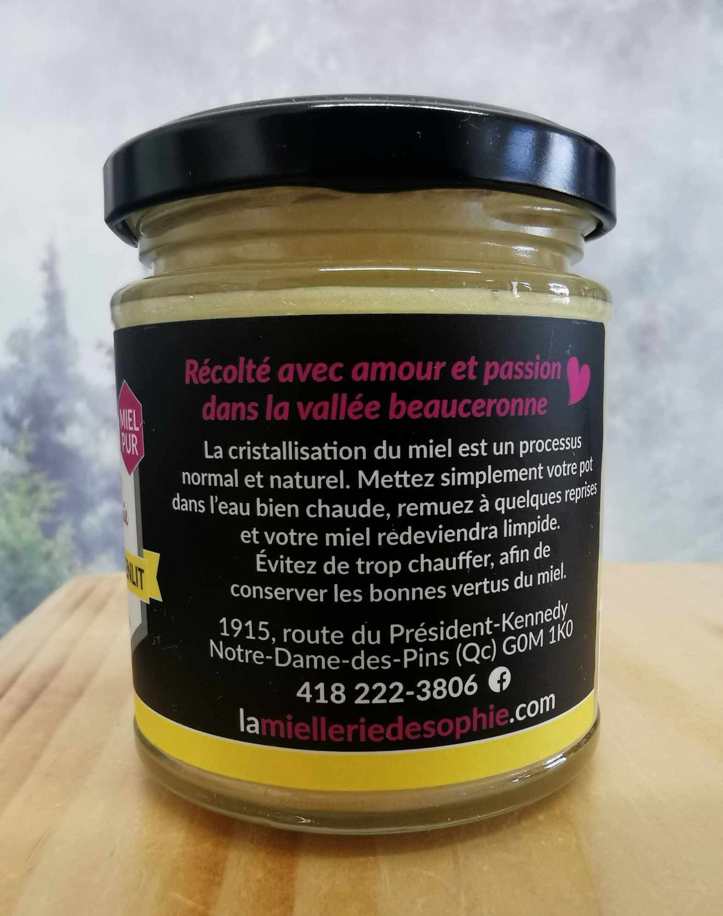 Miel crémeux de pissenlit - Miellerie de Sophie - 240g