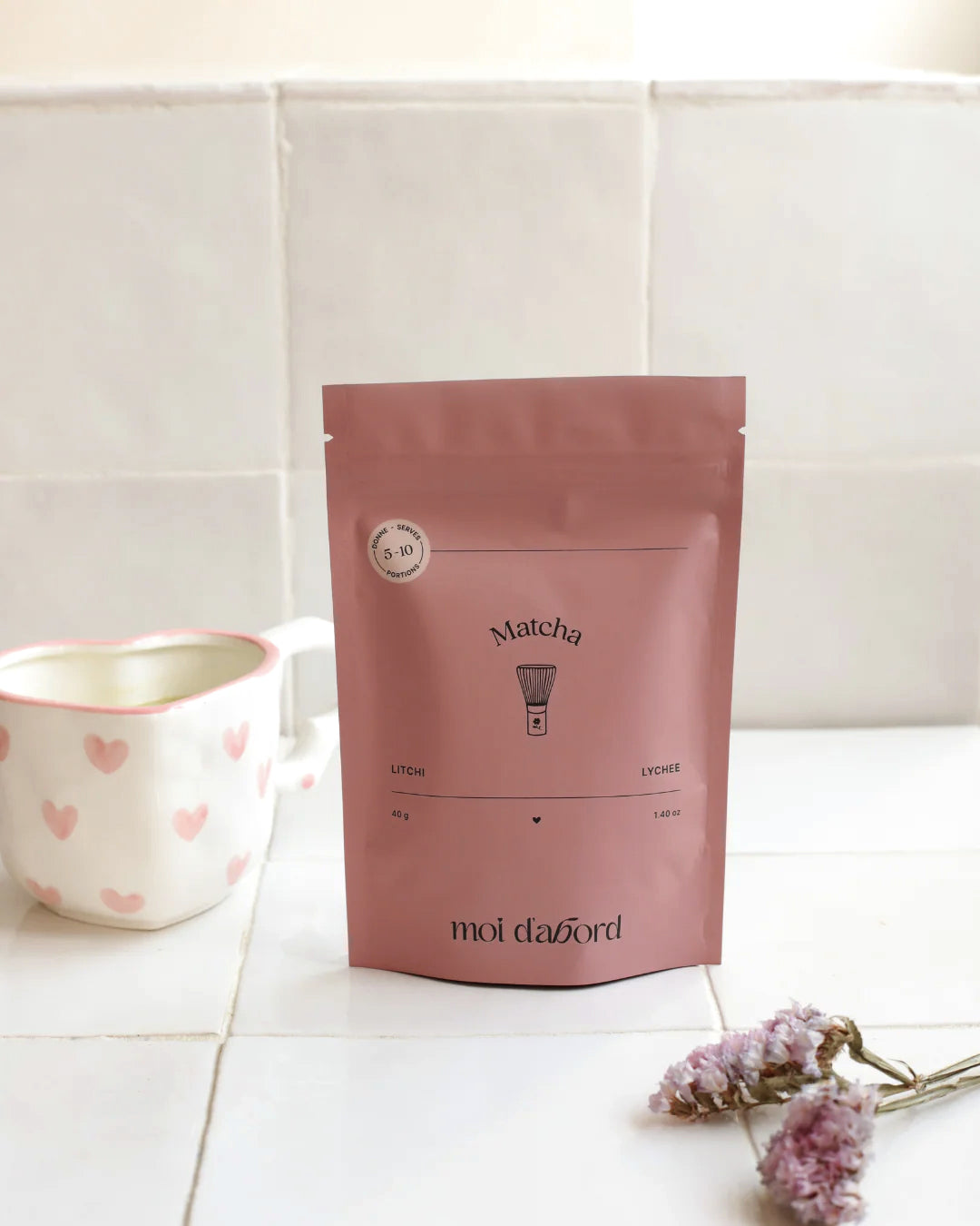 Thé Matcha - Litchi - Moi D'abord - 40g