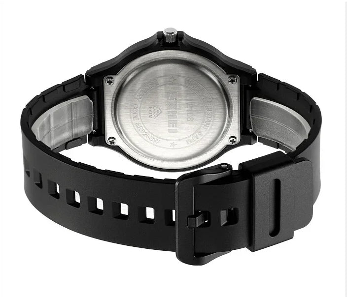 SKMEI - Montre pour hommes résistante à l'eau pour le travail - bracelet en caoutchouc/résine