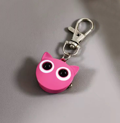Montre porte-clés - Petit Chat Rose
