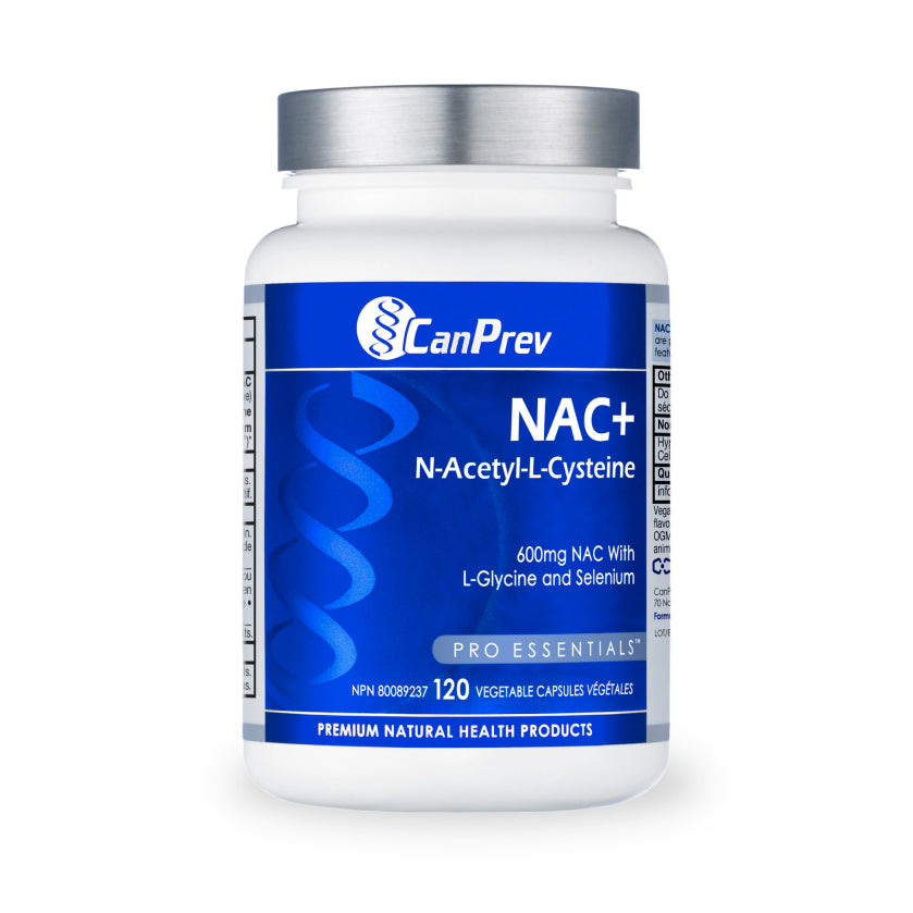 NAC+ N-Acetyl-L-Cysteine - CanPrev- 90 capsules