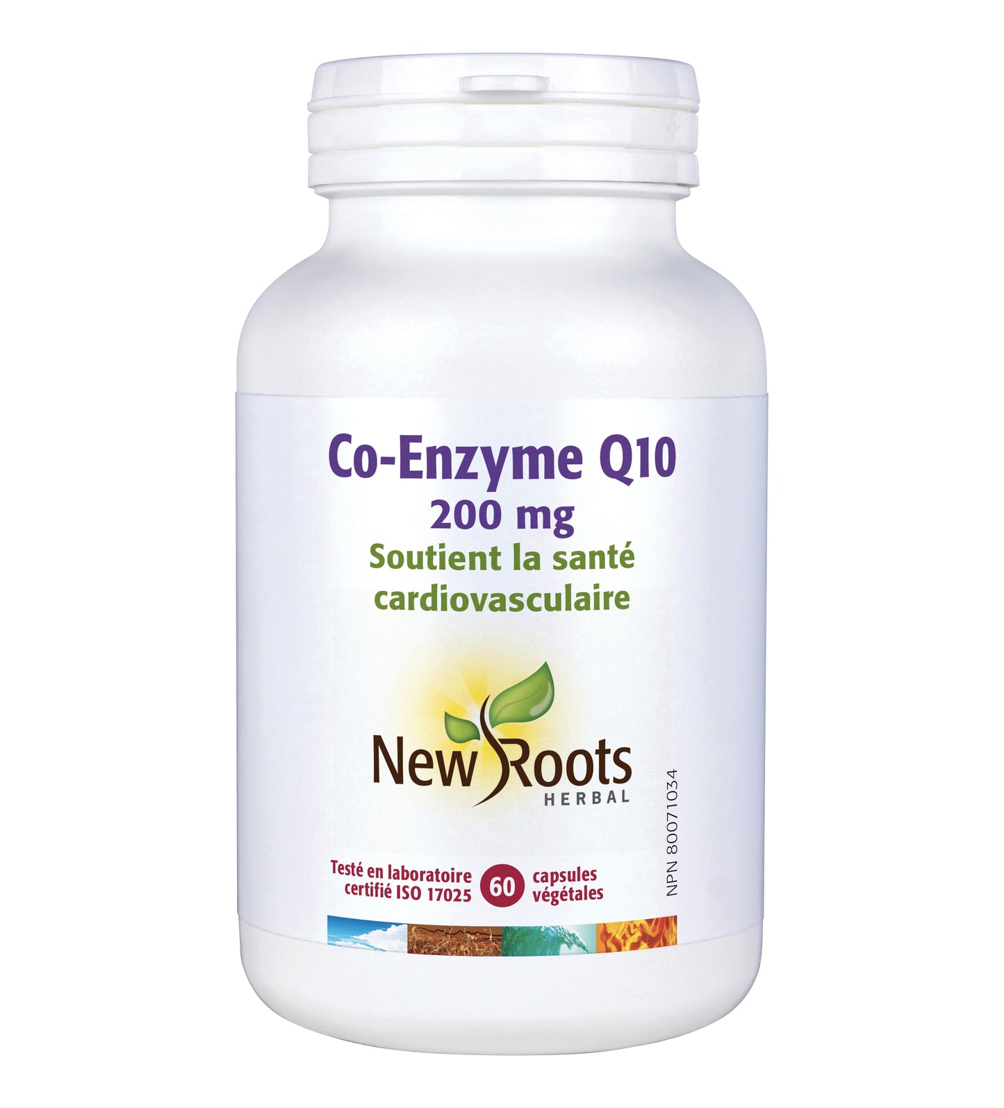 Co-Enzyme Q10 200mg - New Roots - 30 ou 60 capsules