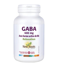 Gaba 600mg + B6 - New Roots - 60 capsules