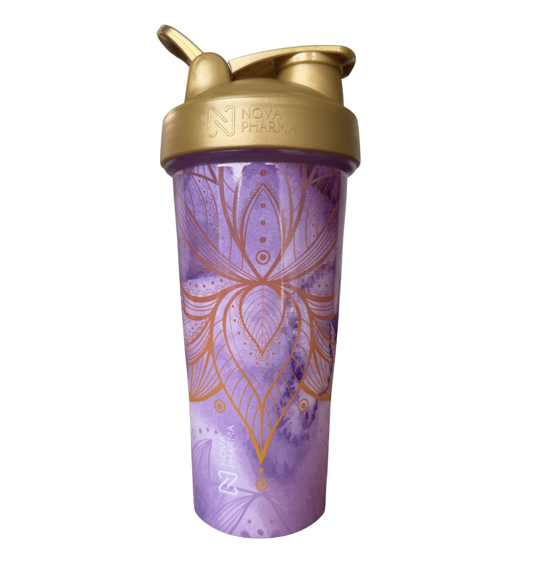 Shaker à bille - Gold - Nova Pharma - 600ml