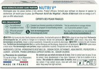 Pain dermatologique - Peaux sèches à très sèches - Sans Parfum - Nutri V+ Laboratoires Vendome - 100g
