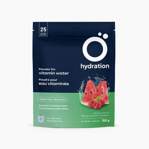 Electrolytes - Poudre pour eau vitaminée - Ö Hydration - Framboise Melon - 100g