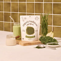 Jus d'Herbe d'Orge biologique - Organic Traditions Superfoods - 150g