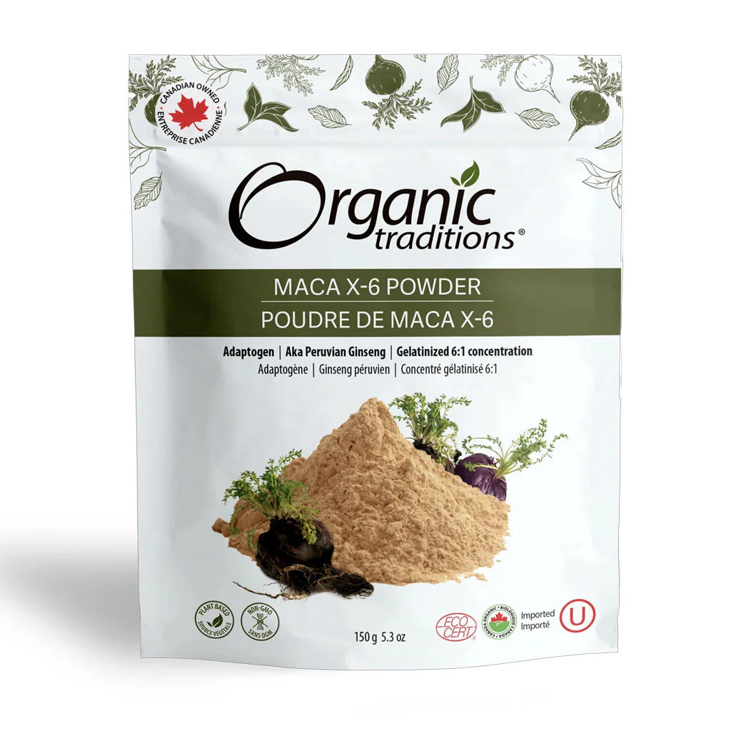 Poudre de Maca X-6 - Organic Traditions - 150g