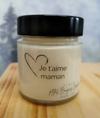 Bougie Je t'aime Maman - P'tites Bougies Création
