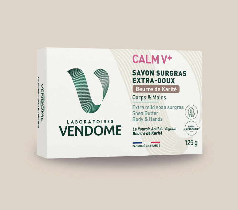 Pain dermatologique - Savon surgras extra-doux - Laboratoire Vendôme - 125g