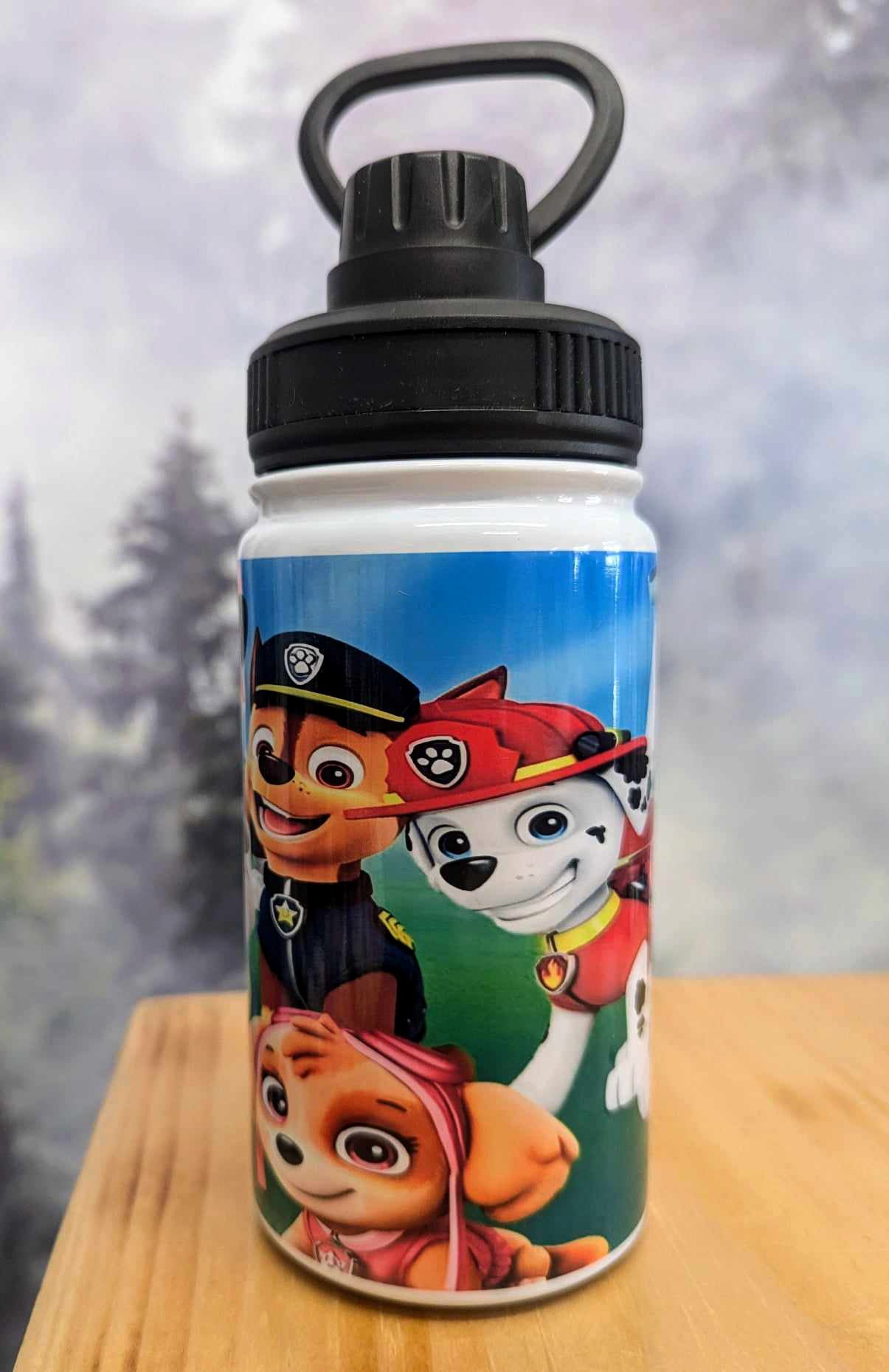 Gourde isotherme sport 12 oz anti-fuite - La Patrouille