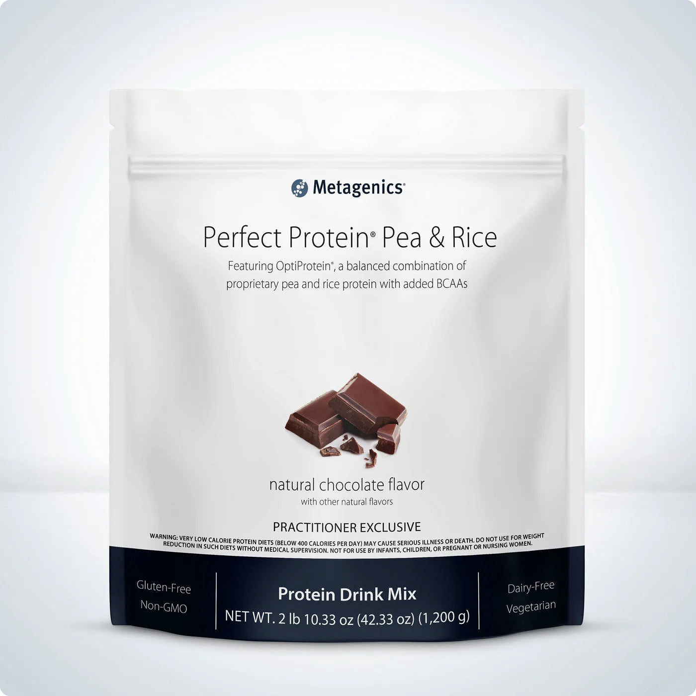 Perfect Protein Pea & Rice - Protéines Pois et riz - Chocolat ou Vanille - Metagenics - 1,110g