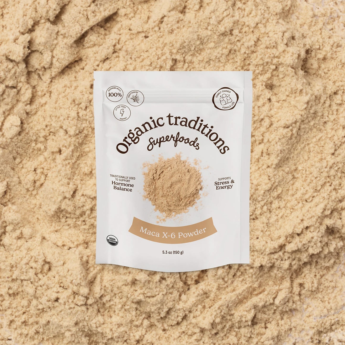 Poudre de Maca X-6 - Organic Traditions - 150g