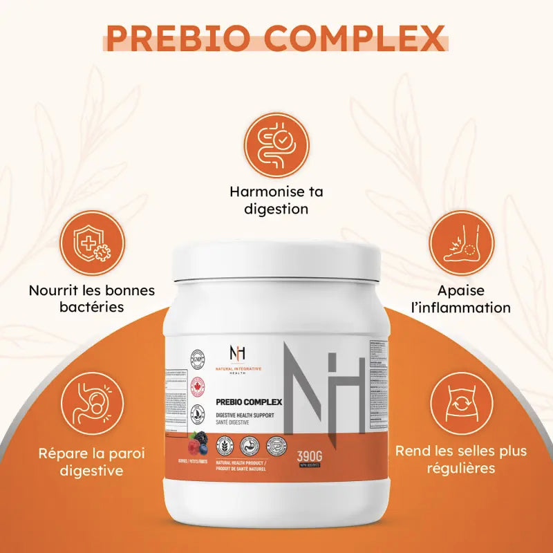 Prebio Complex - Santé digestive - NIH - 390g