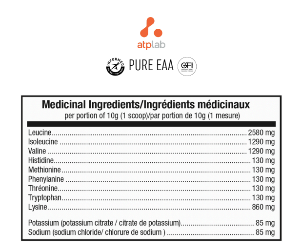 Pure EAA - ATPLab - 300g - Framboise