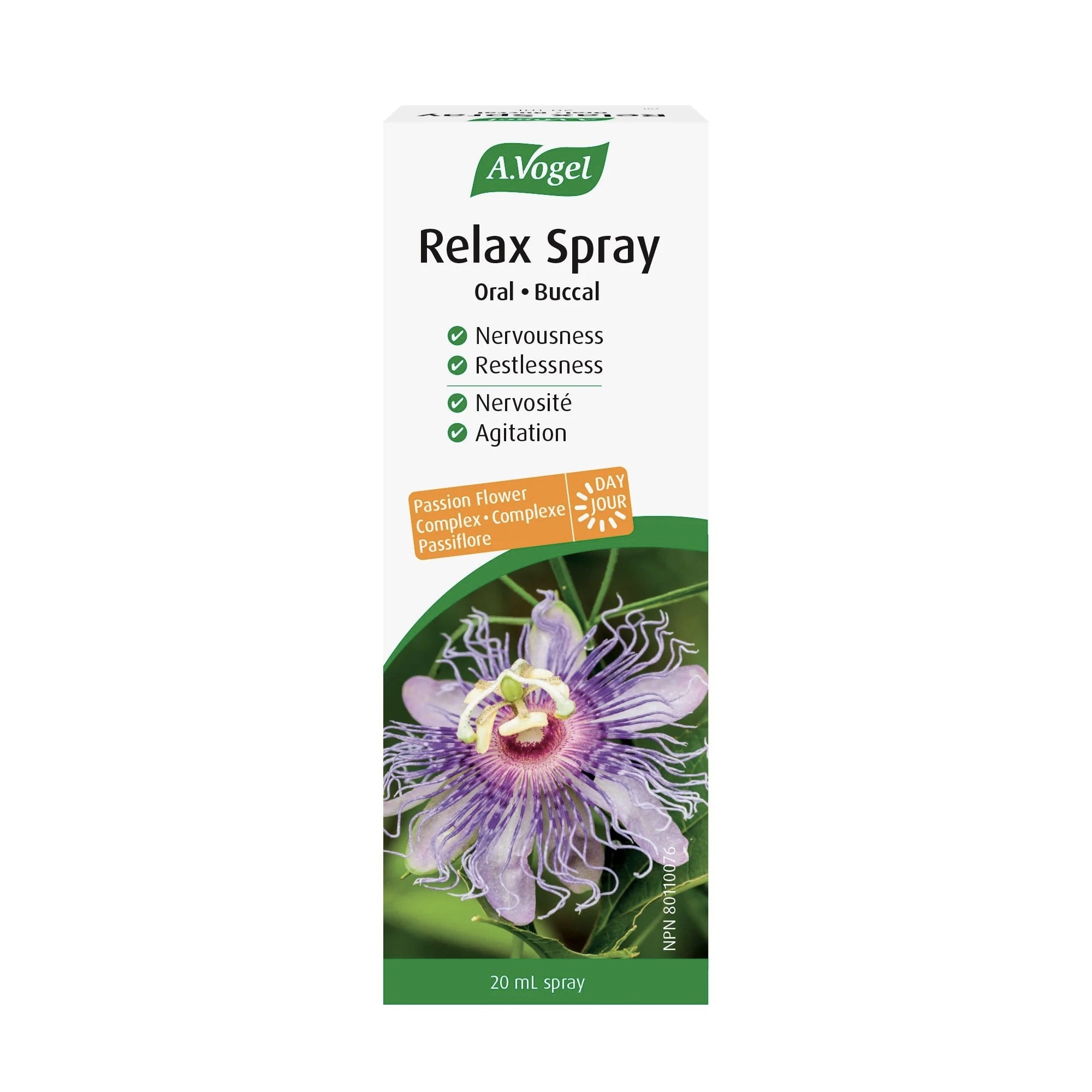 Relax Spray - Soulagement du stress à action rapide - A.Vogel - 20ml