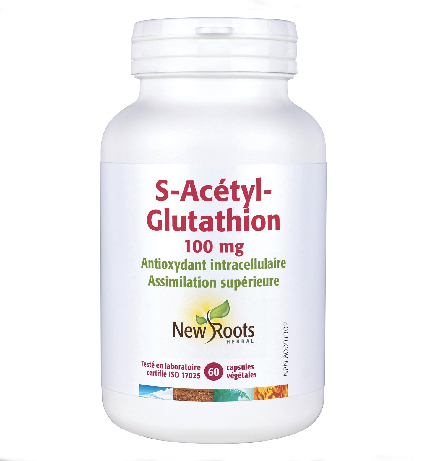 S-Acétyl-Glutathion - 100mg - New Roots - 2 formats