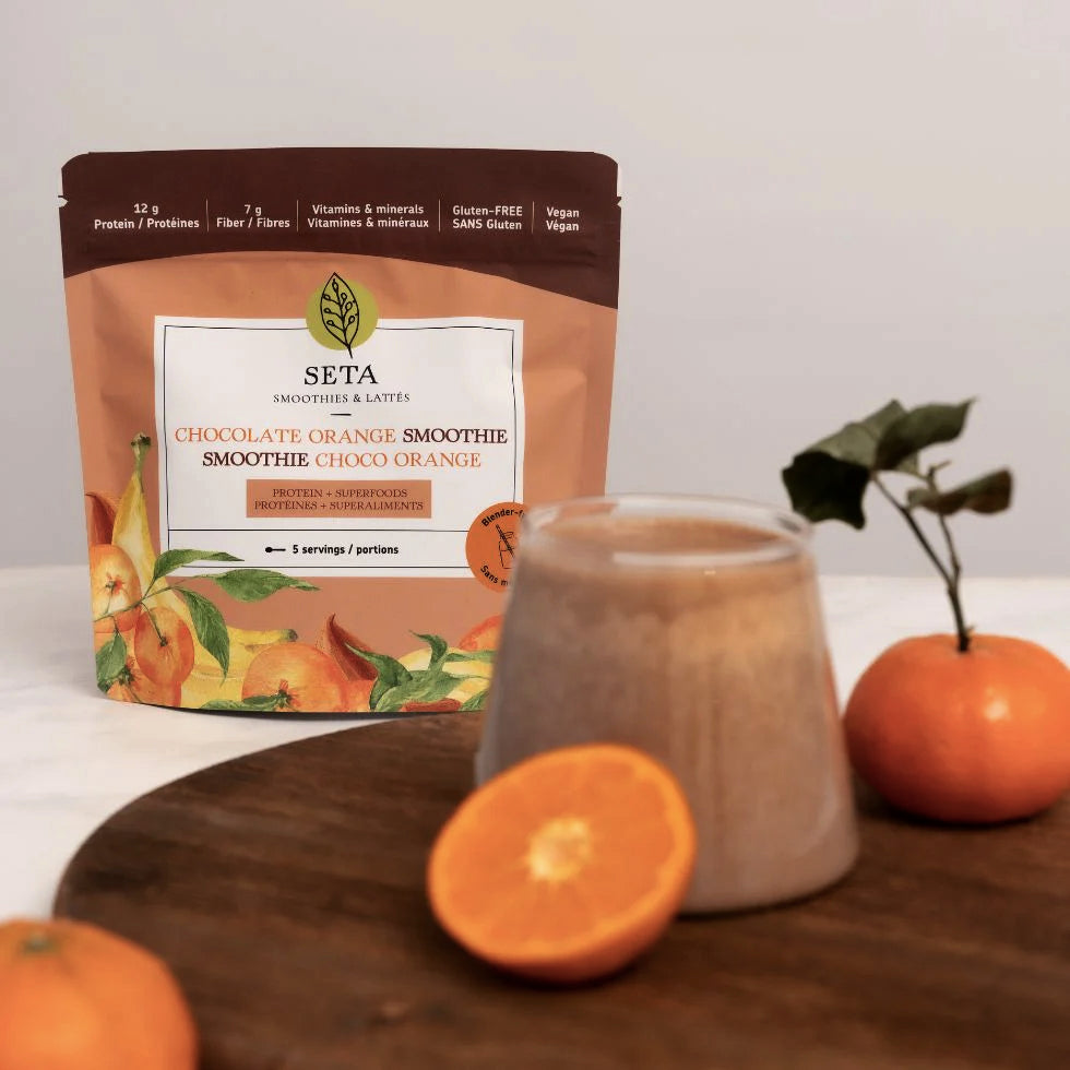 Smoothie Protéiné avec superaliments - Orange Chocolat - SETA - 160g