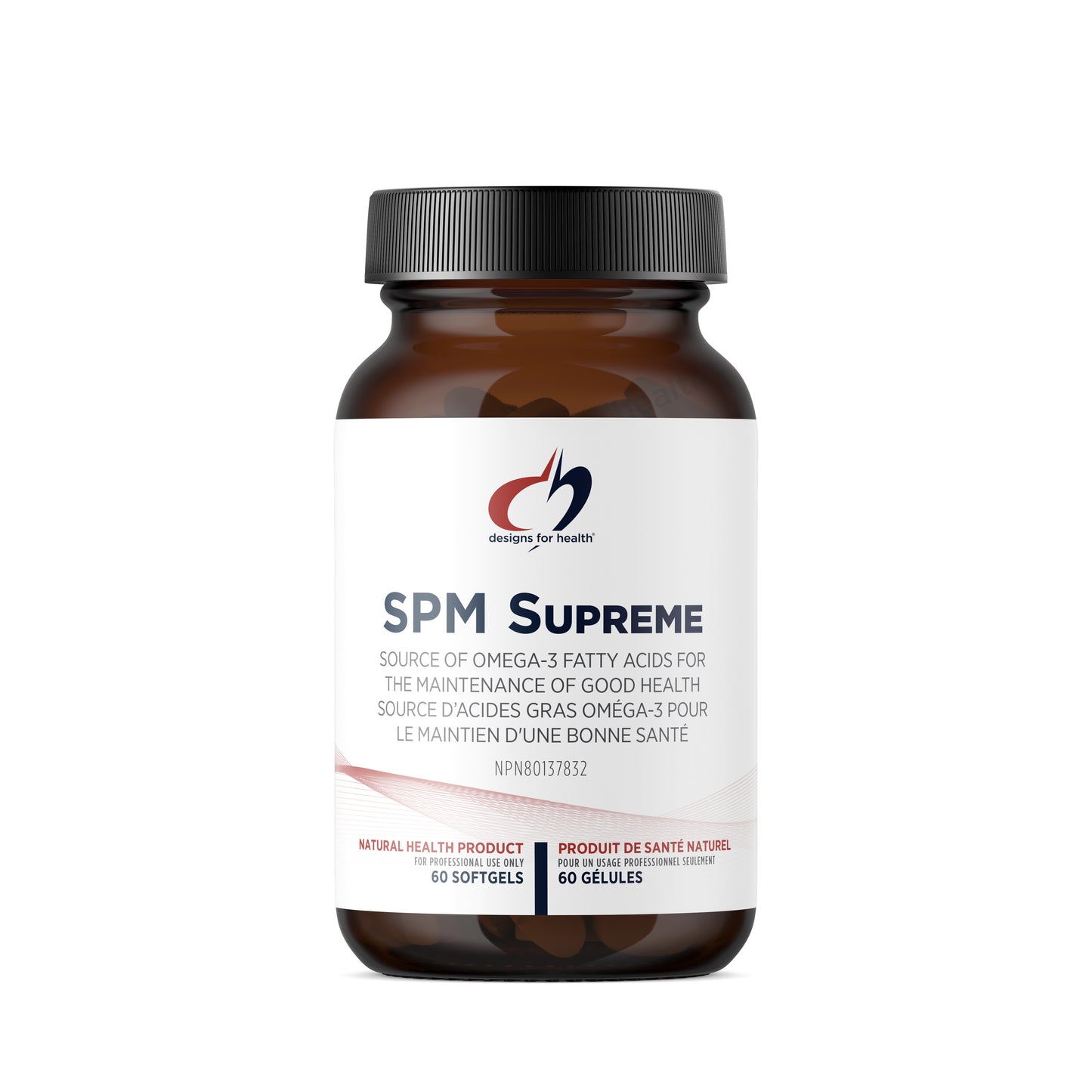 SPM Supreme - SOUTIEN À LA RÉPONSE IMMUNITAIRE ET INFLAMMATOIRE - Designs For Health - 60 gélules