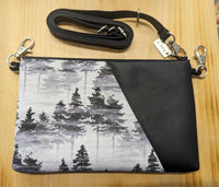 Sacoche régulière rectangle - Forêt boréale - Noir - Jam's