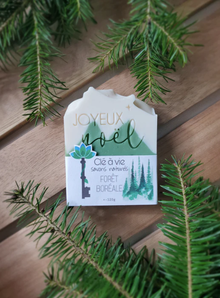 Savon Forêt boréale - Joyeux Noël - Exfoliant