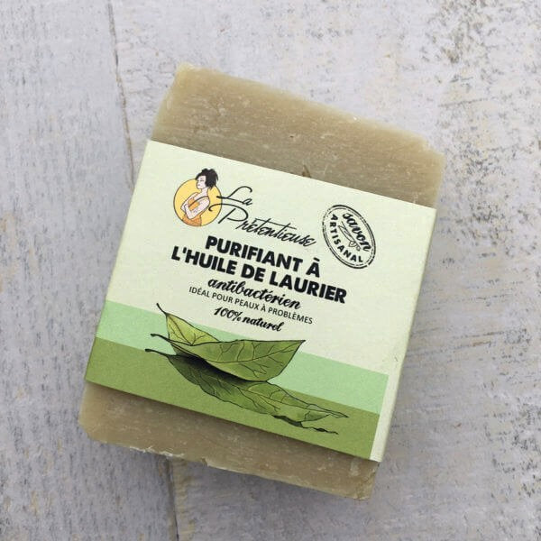 Savon au laurier - acné, eczéma - 140g