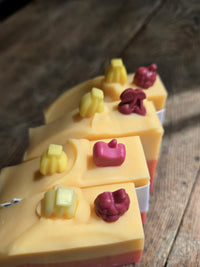 Savon Pêche Banane Grenadine - Savons Clé à Vie