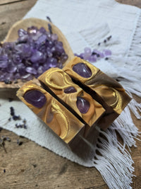 Savon Améthyste - Lavande et Cachemire - Savons naturels Clé à Vie