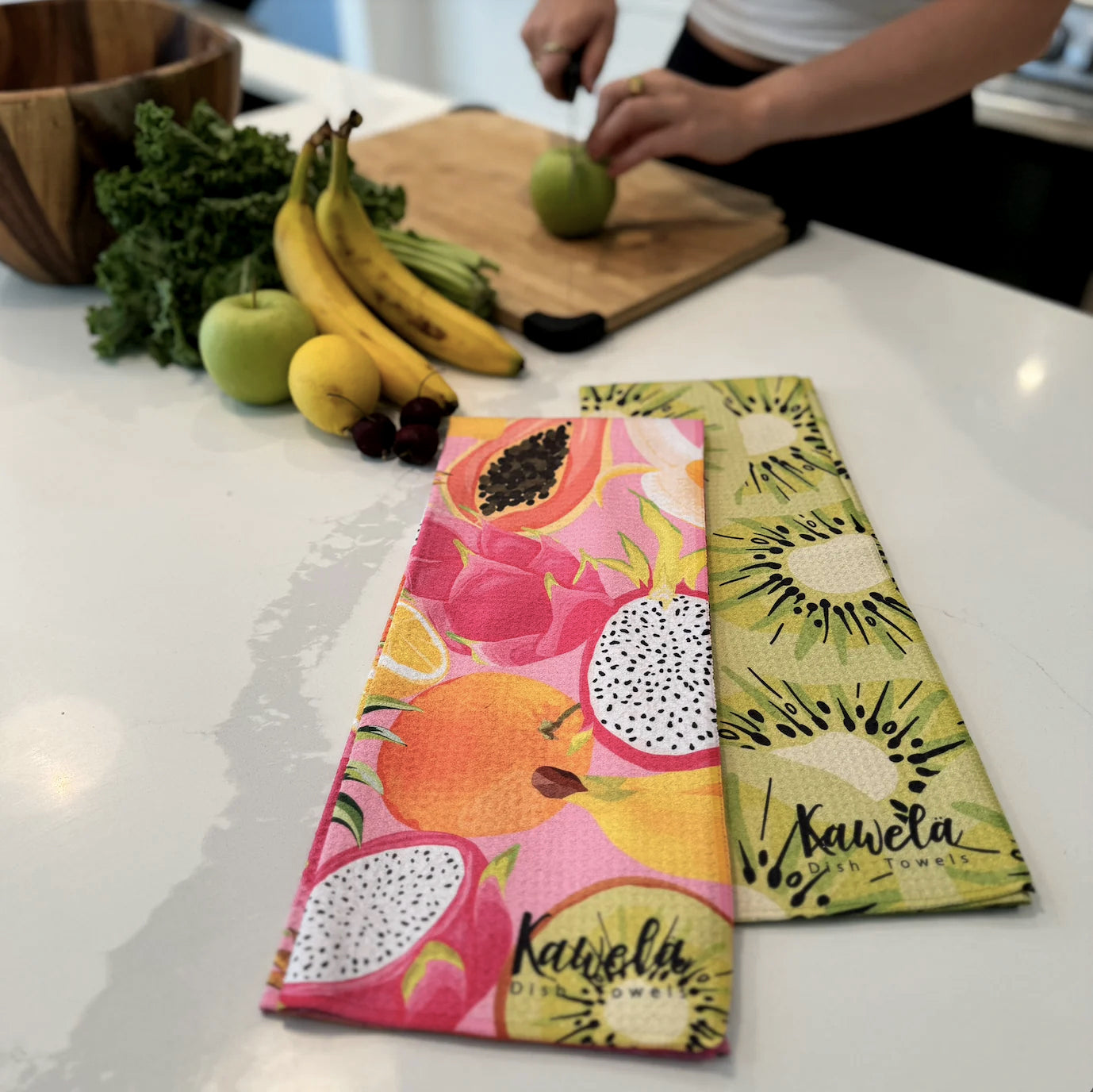Linges à vaisselle en  microfibre - Kawelä - Siesta Key - Paquet de 2