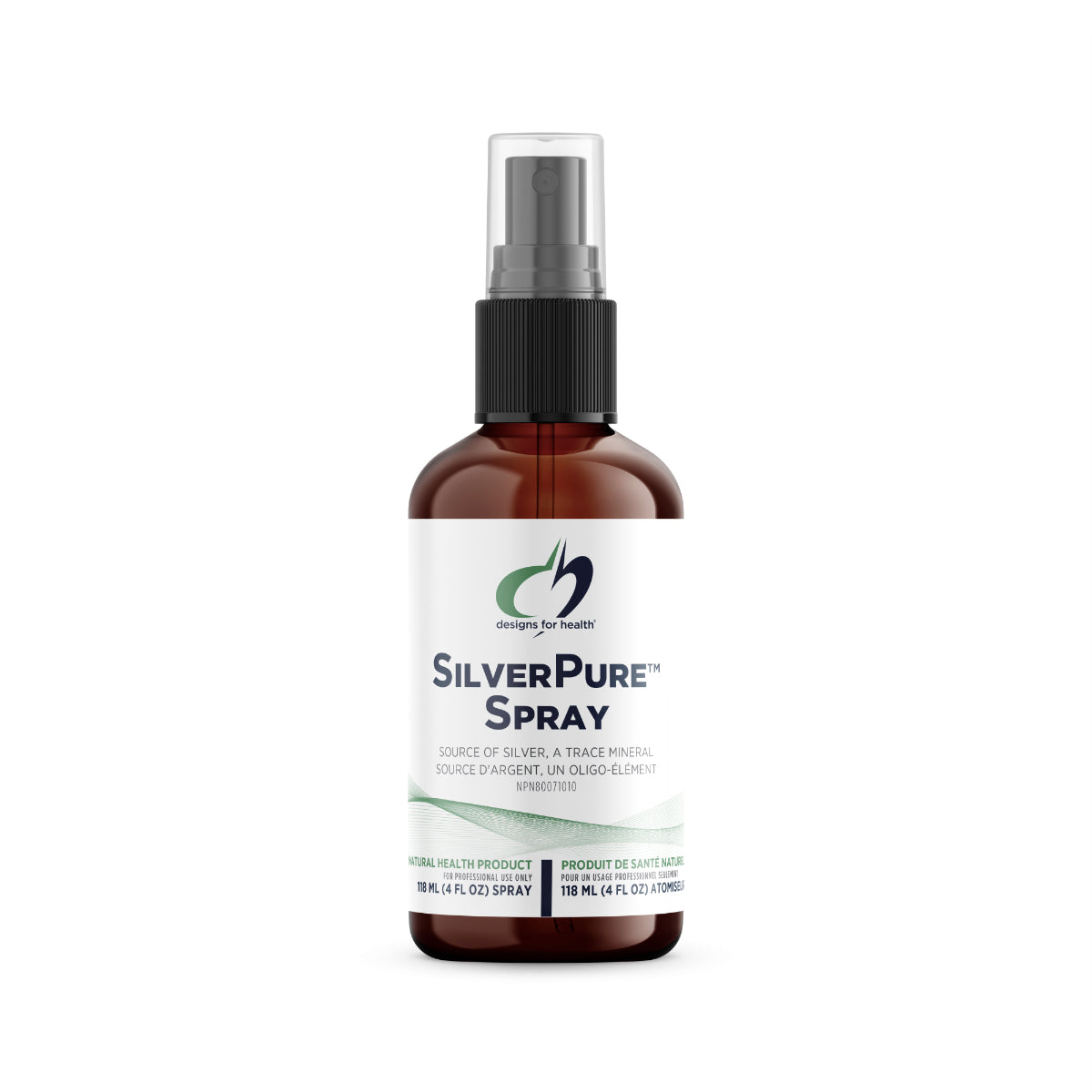 SilverPure Spray (argent) - Designs for Health - Vaporisateur 118ml