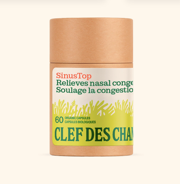 Sinustop - Soulage la congestion nasale - Clef des champs - 60 capsules