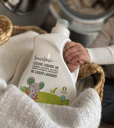 Lessive liquide sans odeur - Souris Verte - 1,4 litres